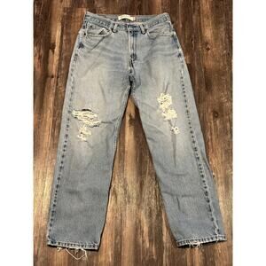 Levi’s 550 Relaxed Fit Jeans 32x32 Men’s | Thrashed Vintage Distressed Ripped